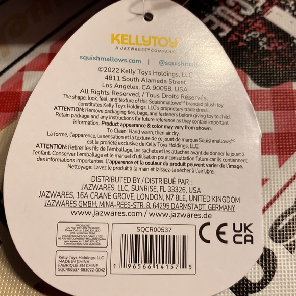 Squishmallows Amelie the strawberry milk - Picture 5 of 6